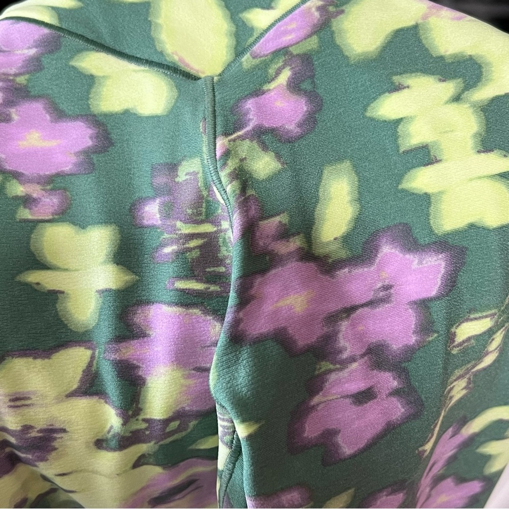 Aerie Women Offline Green Floral Print High Rise
Crossover 7/8 Tight Leggings S - Picture 10 of 15
